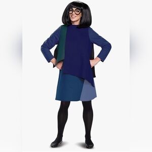 Disguise Women's Edna Deluxe Adult Costume - Tunic Dress Only